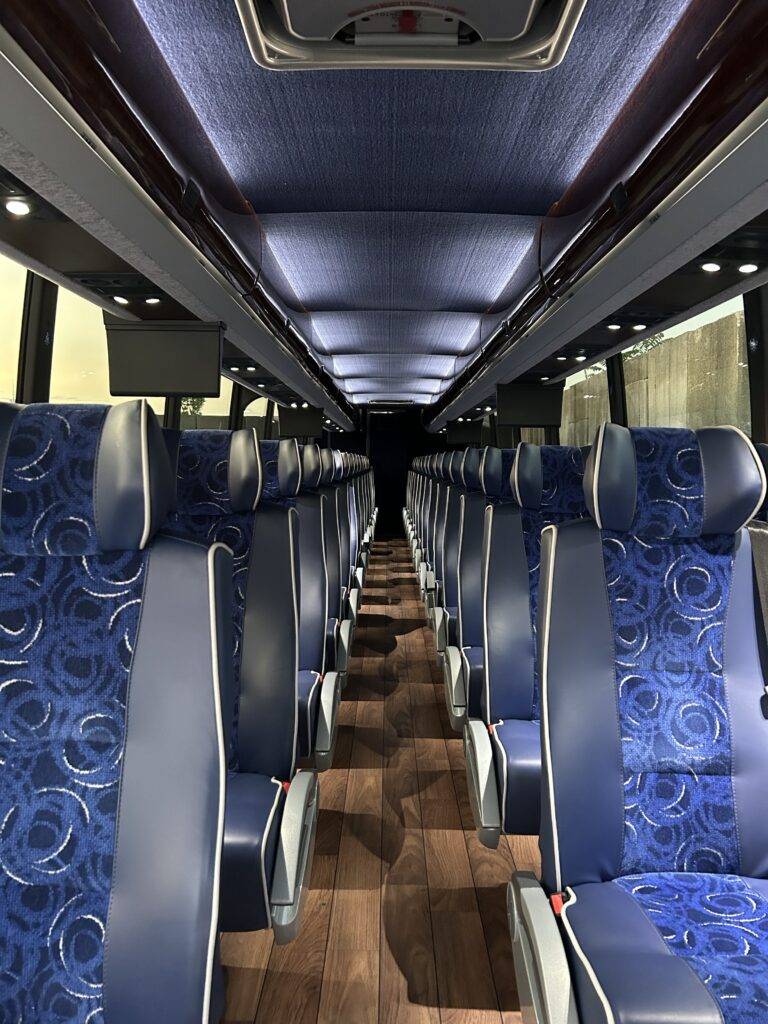 56 Passenger Bus Interior