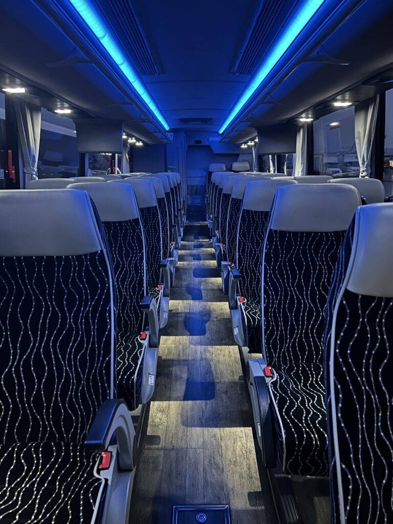 40 Passenger Bus Interior