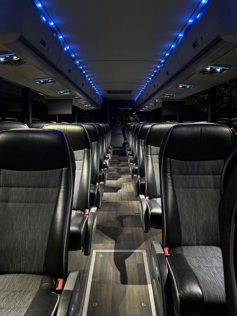 38 Passenger Bus Interior
